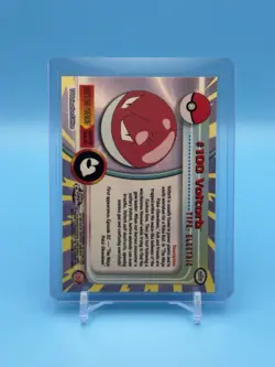 2000 Topps Chrome Pokemon Voltorb #100 Series 2 - Image 2