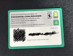 6 Pokemon TCG Live Mega Evolution Digital Booster Pack Codes CODE GIVEN ON MES - Image 1