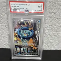 The Pokemon Company Squirtle 148/142 Stellar Crown Holo Illustration Rare 60 HP… - Image 1