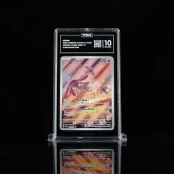 2024 POKEMON SCARLET & VIOLET MESPRIT #204/191 SURGING SPARKS TAG 10 GEM MINT - Image 1