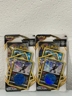 Pokemon Rebel Clash (2) Obstagoon Checklane Blister Pack New/Factory Sealed - Image 1