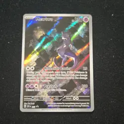Pokemon TCG Mewtwo SV: Scarlet & Violet Promo 052 Holo Promo 130 HP - Image 1