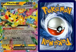 PIKACHU EX 057/191 DOUBLE RARE SURGING SPARKS POKEMON NM/M - Image 3