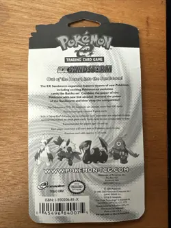 Pokemon Ex Sandstorm FACTOY SEALED BLISTER PACK NEW - Image 2