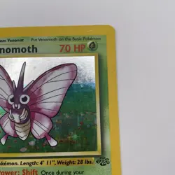 Venomoth 13/64 Jungle Holo LP Rare WOTC Pokemon TCG Vintage Single - Image 4