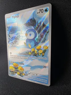 Piplup 098/094 Illustration Rare Phantasmal Flames- Pokemon English- NM+ - Image 3