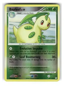 Bayleef 41/123 Uncommon Mysterious Treasures Pokemon Reverse Holo Lightly Played - Image 1