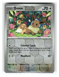 Eevee 050/064 Common Shrouded Fable Pokemon Reverse Holo Near Mint - Image 1