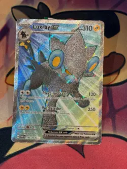 Luxray ex 195/167 Ultra Rare Twilight Masquerade Pokemon Near Mint - Image 1