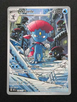 Pokemon Weavile 228/217 Ascended Heroes Illustration Rare - NM - Image 1