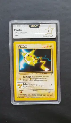 Carte Pokemon Pikachu 4 - Promo - FR - PCA 9 - Image 1