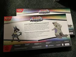 2X Pokemon Prismatic Evolutions Lucario EX and Tyranitar EX Premium Collection - Image 2