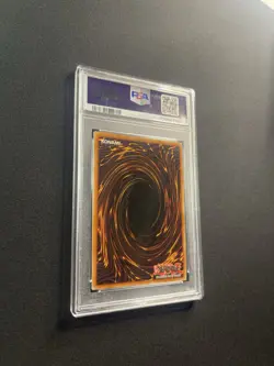 YUGIOH PSA 9 Gaia the Fierce Knight LOB-006 Ultra Rare Unlimited Original 2002 - Image 5