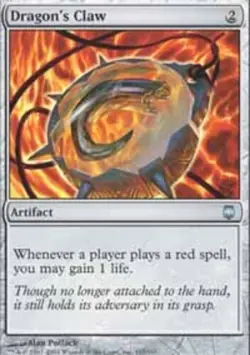 4x Dragon's Claw ~ Lightly Played Darksteel MTG Magic x4 4 UltimateMTG Playset A - Image 1