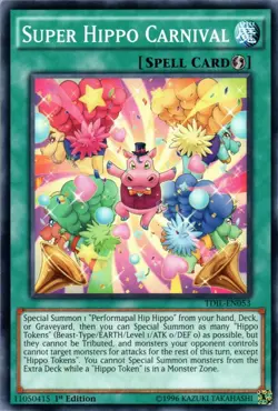 Super Hippo Carnival - TDIL-EN053 - Common - 1st Edition - Lightly Played - Image 1