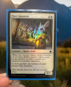 MTG Magic the Gathering Hare Apparent (15/789) Foundations FOIL - Image 1