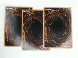 3x Yugioh Alich, Malebranche of the Burning Abyss Gold Rare 1st Ed PGL3-EN047 MP - Image 4