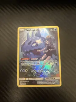 Pokemon Wishiwashi Holo Card 240/236 Secret Sm-Cosmic Eclipse Edition - Image 1
