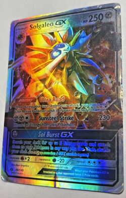 Solgaleo GX 89/149 SM Base Set Ultra Rare Holo Pokemon Card - Image 1