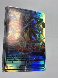 Solgaleo GX 89/149 SM Base Set Ultra Rare Holo Pokemon Card - Image 3