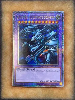 Yugioh Blue-Eyes Ultimate Dragon RA03-EN178 Quarter Century Rare 1st Ed NM - Image 1