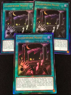 Yugioh Clockwork Night RA03-EN071 1st Ultimate x3 (NM) - Image 1