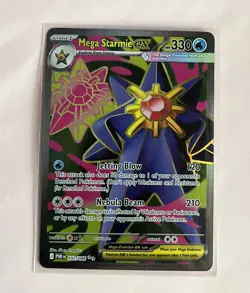 Mega Starmie EX 102/088 Full Art Ultra Rare Pokemon TCG: Perfect Order - Image 1
