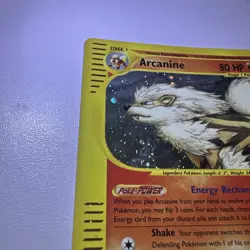 2003 Pokemon Skyridge Arcanine Holo #H2/H32 - Image 4