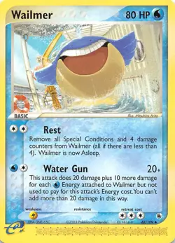 Wailmer 48/109 Ruby and Sapphire Pokemon - Image 1