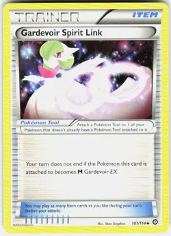 Gardevoir Spirit Link 101/114 XY Steam Siege Pokemon - Image 1