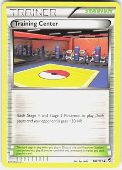 Training Center 102/111 XY - Furious Fists Pokemon - Image 1