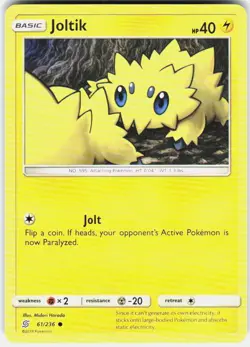 Joltik 61/236 SM Unified Minds Pokemon - Image 1