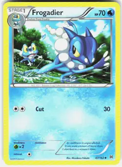 Frogadier 47/162 XY - BREAKthrough Pokemon - Image 1