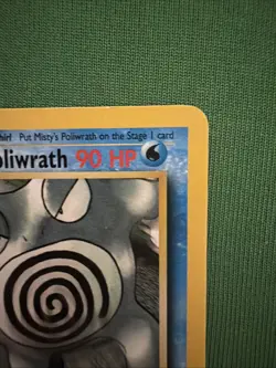 Pokemon TCG Misty's Poliwrath Gym Heroes 1st Edition Rare English WotC #31/132 - Image 3