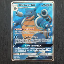 Blastoise GX - SM189 Holo Promo Sun & Moon Promo Pokemon Holo Near Mint - Image 1