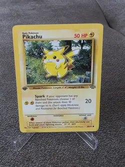 Pokemon TCG Pikachu Jungle 60/64 Regular Promo 1st Edition - Image 1