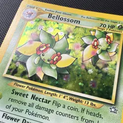 Pokemon Bellossom 3/111 Neo Genesis 2000 Stage 2 70 HP Holo Rare English - Image 2