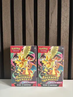 HEAVY Pokemon TCG Ascended Heroes Booster Bundle x2 Brand New & Sealed 153 & 152 - Image 1