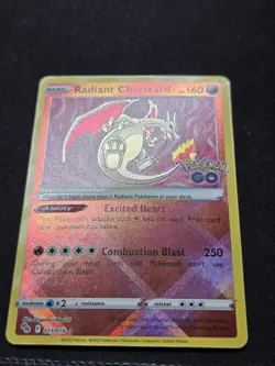 Radiant Charizard 011/078 Pokemon Go Holo - Image 2