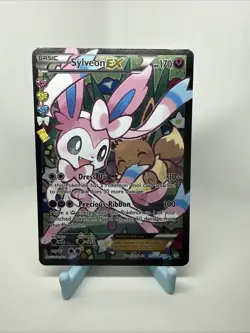 Pokemon TCG Sylveon EX Full Art RC32-32 Generations Radiant Collection Rare - Image 1