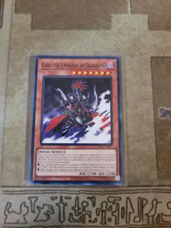 YUGIOH GORZ THE EMISSARY OF DARKNESS OP19-EN017 COMMON UNLIMITED ED NM - Image 1