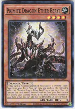 Primite Dragon Ether Beryl RA05-EN033 Yugioh - Image 1