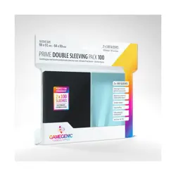 GameGenic Card Protection Prime Double Sleeving Pack (100) New - Image 1