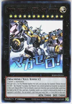 Divine Arsenal AA-ZEUS - Sky Thunder RA05-EN103 Yugioh - Image 1