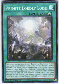 Primite Lordly Lode RA05-EN072 Yugioh - Image 1