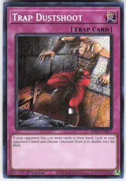 Trap Dustshoot Secret Rare RA05-EN077 Yugioh - Image 1
