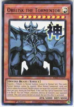 Obelisk the Tormentor RA05-EN129 Yugioh - Image 1