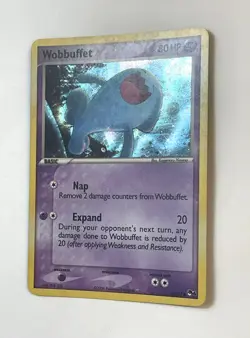 Wobbuffet 16/17 Pop Series 4 Holo Organized Play Pokemon Card LP Light Play - Image 2
