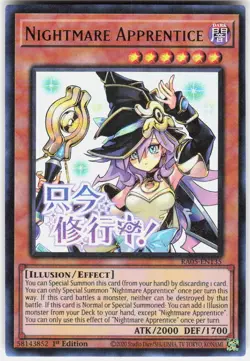 Nightmare Apprentice RA05-EN135 Yugioh - Image 1