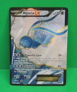 Pokemon Alt Full Art Altaria EX 123/124 XY Fates Collide 2016 Card - Image 3